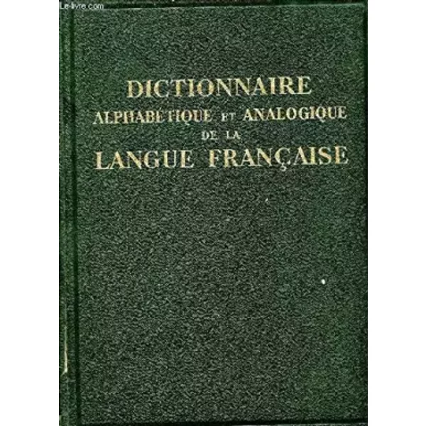 Dictionnaire Alphabetique Et Analogique De La Langue Francaise - Robert Paul-image