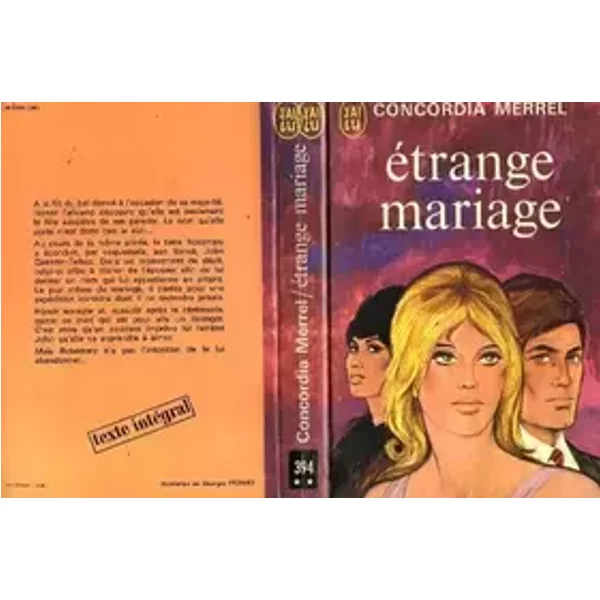 Etrange mariage - the girl with no name - MERREL CONCORDIA