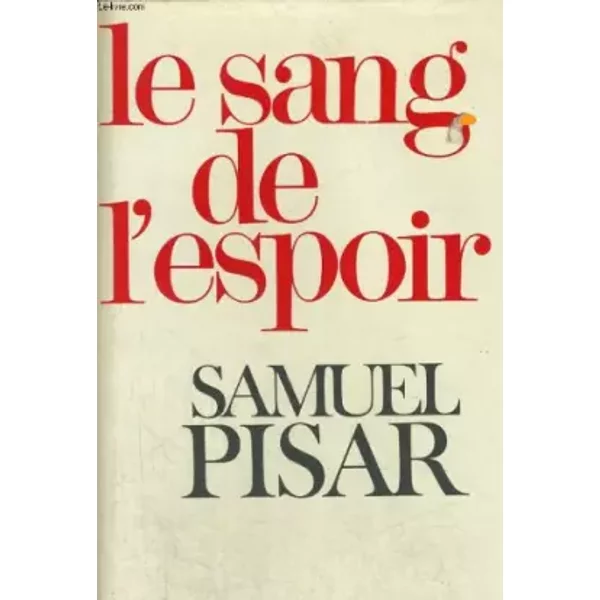 Le Sang De L'espoir.-image