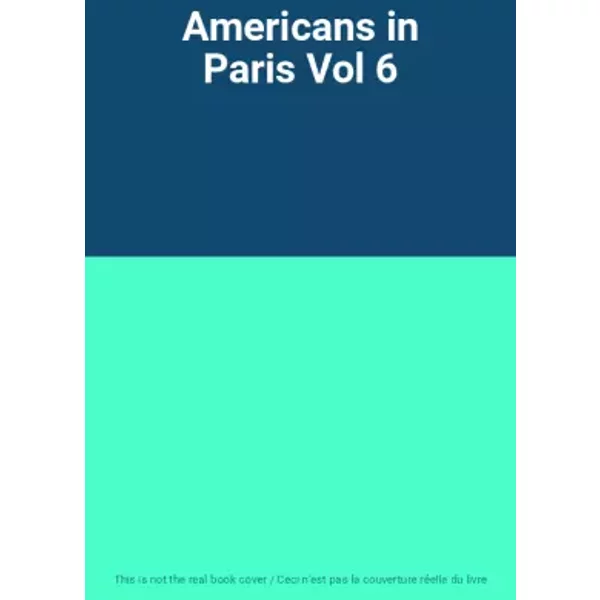 Americans In Paris Vol 6-image