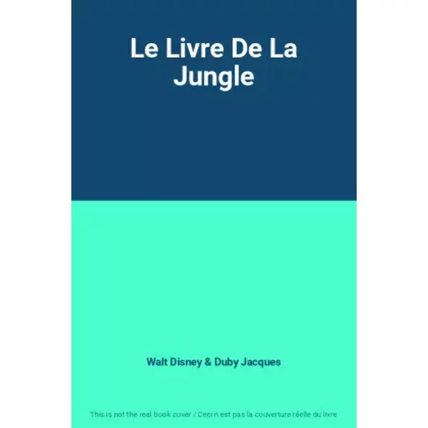 Le Livre De La Jungle - Walt Disney, Duby Jacques-image