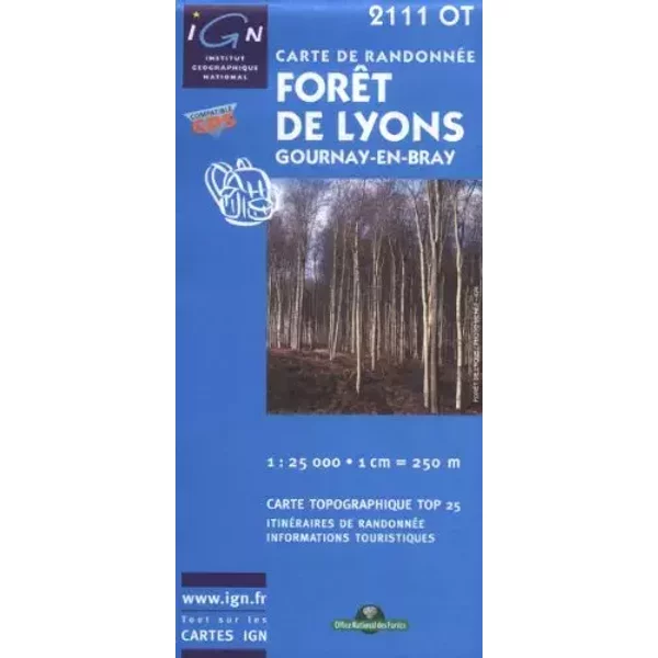 *FORET LYON GOURNAY BRAY* (Série Top 25) - Institut Geographique National de France