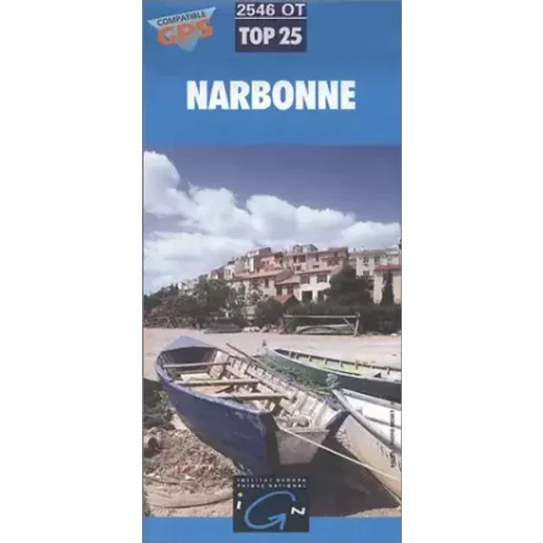 Carte de randonnée : Narbonne - Cartes Top 25 IGN