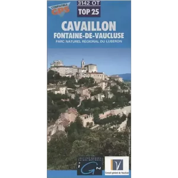 Carte de randonnée : Cavaillon