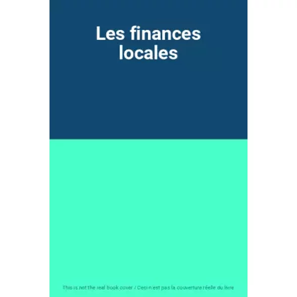 Les Finances Locales-image