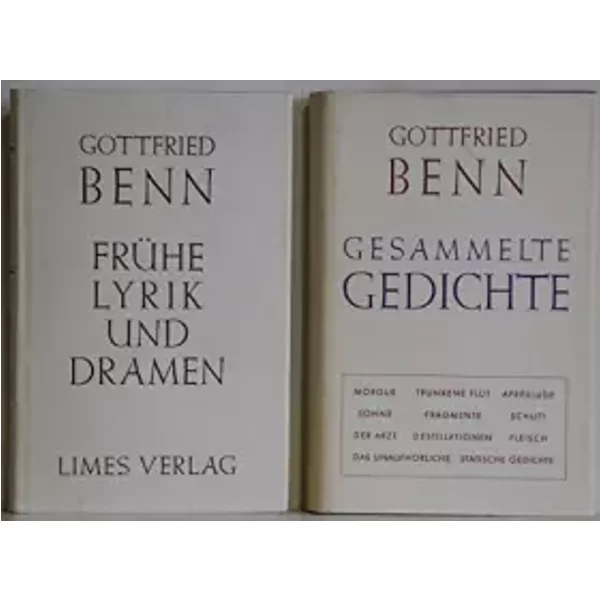 Fruhe Lyrik Und Dramen - Gottfried Benn-image