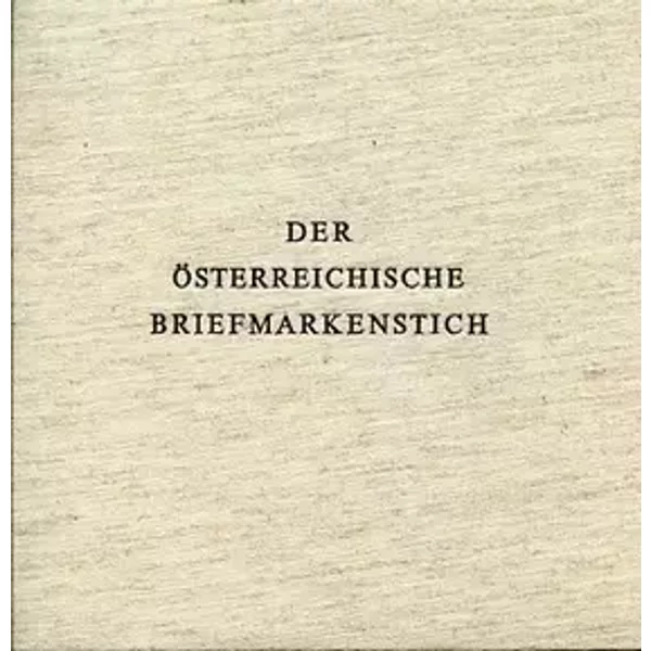 Der österreichische Briefmarkenstich - Nora Keil