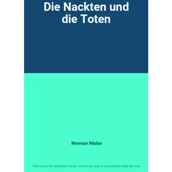 Die Nackten Und Die Toten - Norman Mailer-image