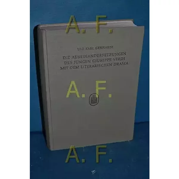 Die Auseinandersetzungen des jungen Giuseppe Verdi mit dem literarischen Drama