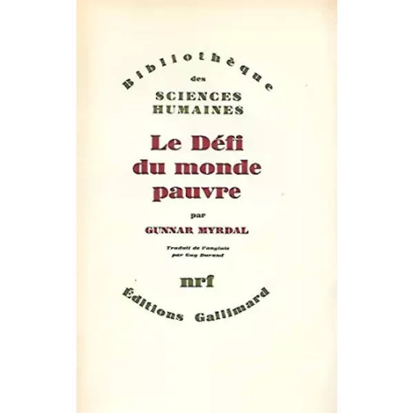 Le Defi Du Monde Pauvre - Collectif-image