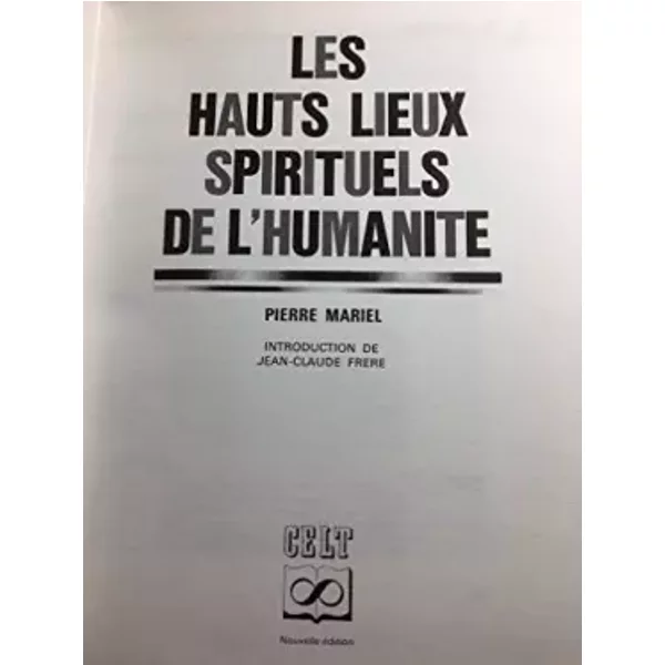 Les Hauts Lieux Spirituels De L'humanité.-image