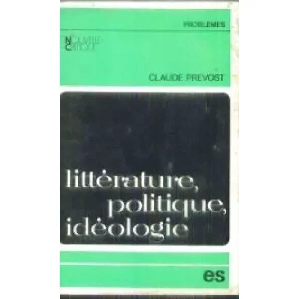 LittéRature, Politique, IdéOlogie-image