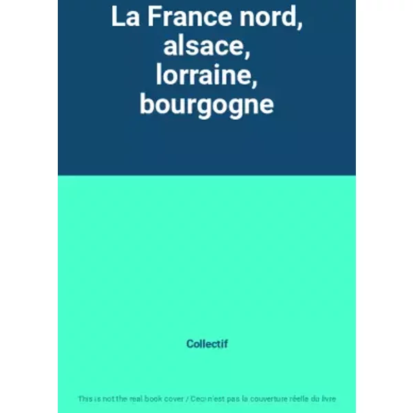 La France Nord, Alsace, Lorraine, Bourgogne - Collectif-image