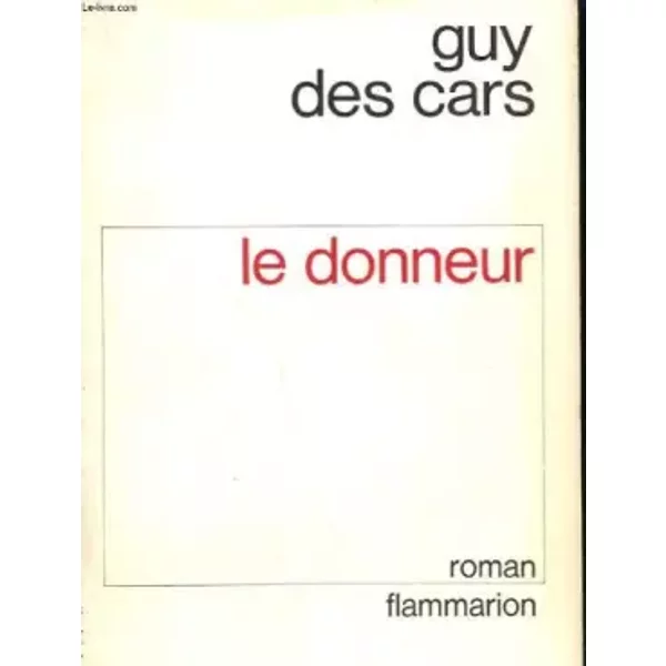 Le Donneur - Des Cars Guy-image