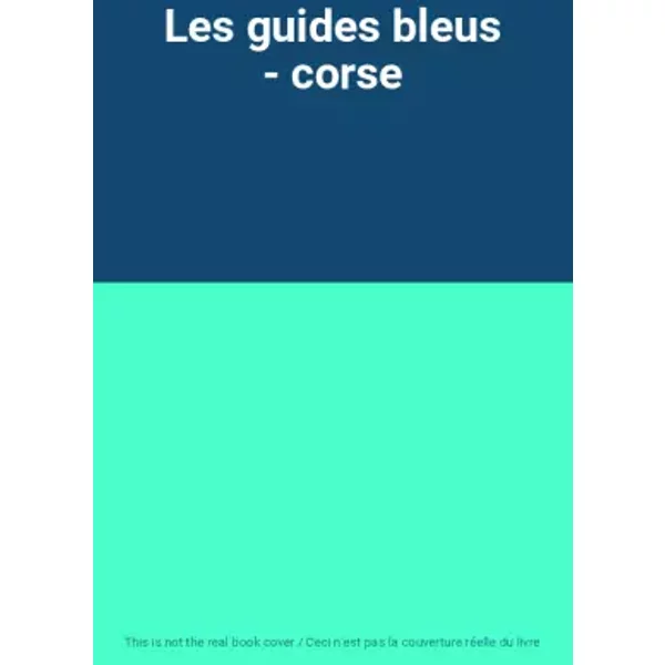 Les Guides Bleus - Corse-image