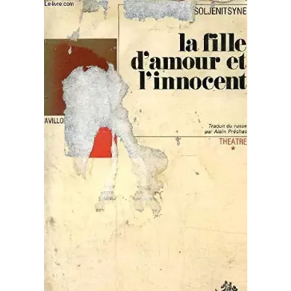 La Fille D'amour Et L' Innocent - Alexandre Soljenitsyne-image