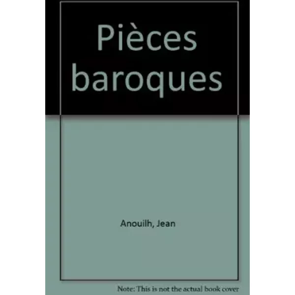 PièCes Baroques (Le Cercle Du Nouveau Livre) - Jean Anouilh Et Marcel Aymé-image