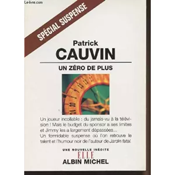 Un zéro de plus - Spécial Suspense - Cauvin Patrick