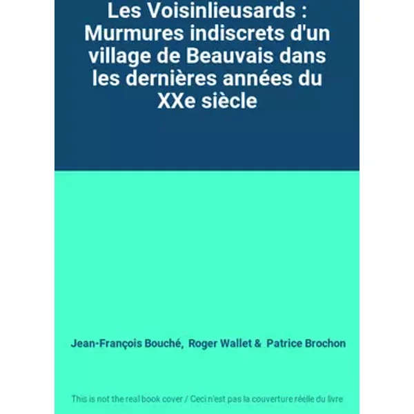 Les Voisinlieusards : Murmures indiscrets d'un village de Beauvais dans les dernières années du XXe siècle - Jean-François Bouché, Roger Wallet, Patrice Brochon