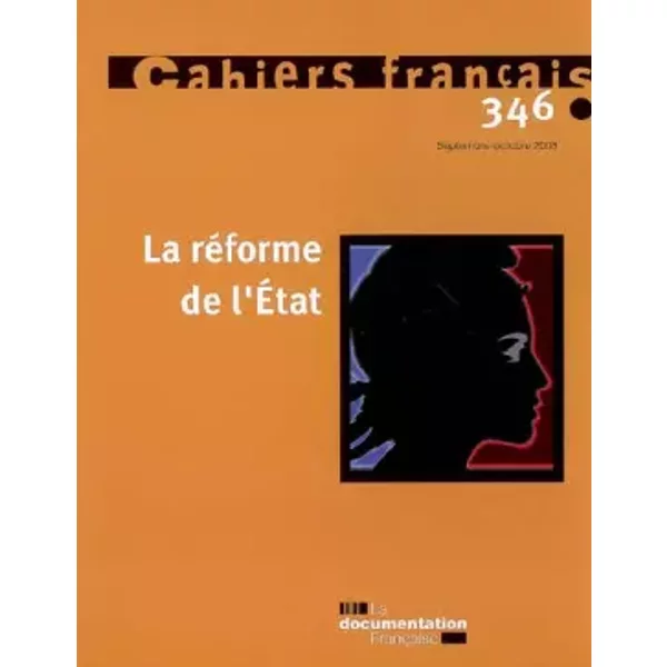 La RéForme De L'etat (N.346 Septembre-Octobre 2008) - Collectif-image