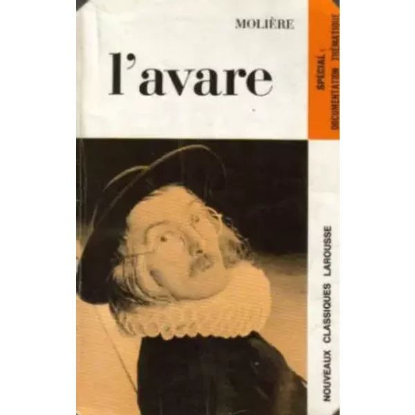 MolièRe. L'avare : ComéDie. Avec Une Notice Biographique... Des Notes... Par LéOn Lejealle,... Nouvelle éDition - MolièRe Et LéOn Lejealle-image