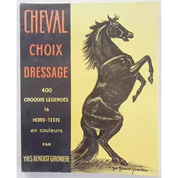 Y. Benoist-Gironière. Cheval : Choix, dressage - Yves Benoist-Gironière