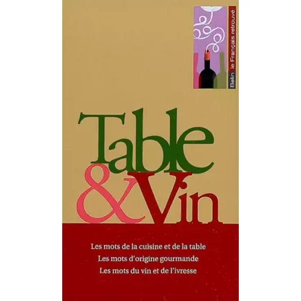 Coffret Table et Vin - Jean Bouffartigue