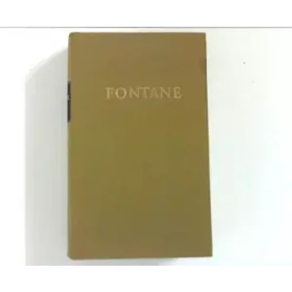 Fontanes Werke Band 2, In fünf Bänden