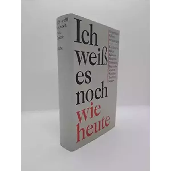 Ich weiß Es Noch Wie Heute, - Herbert Krempien