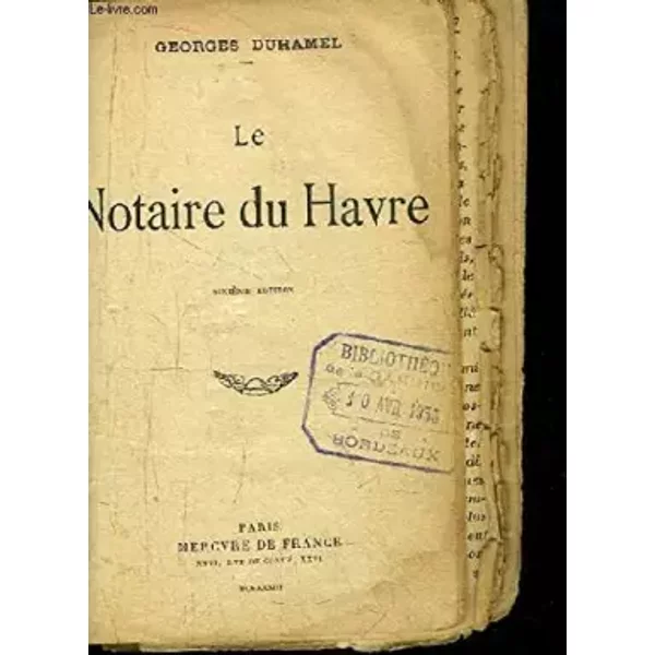 Le Notaire Du Havre - Duhamel Georges-image