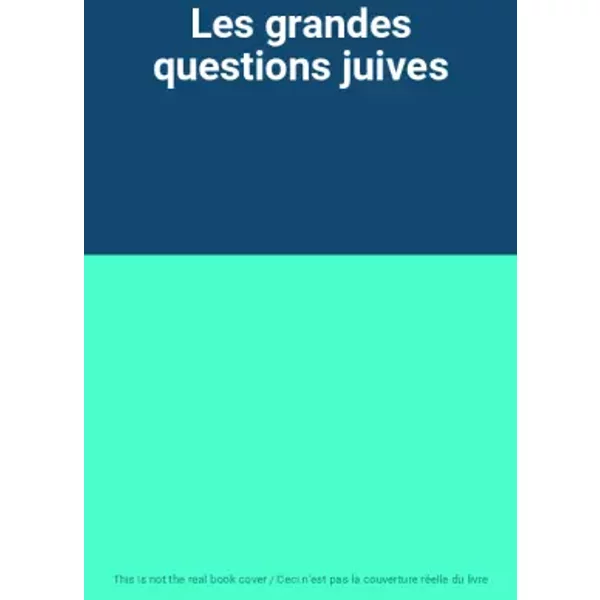 Les grandes questions juives