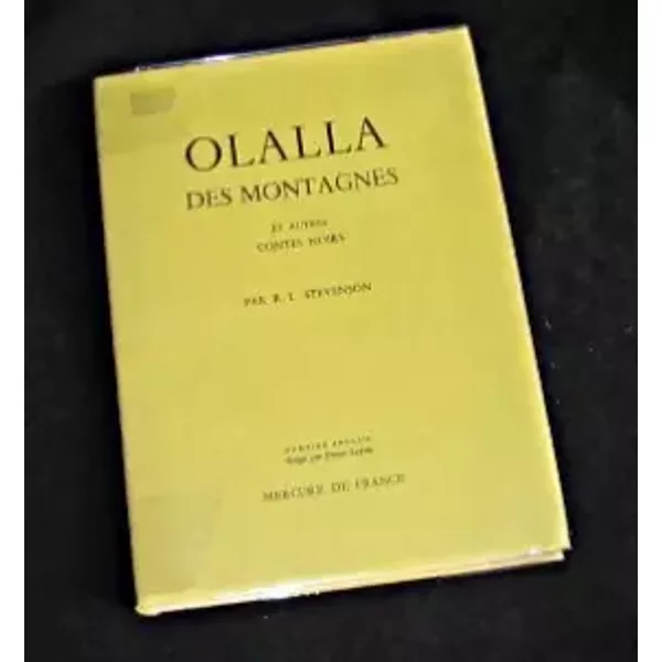 Olalla Des Montagnes Et Autres Contes Noirs-image