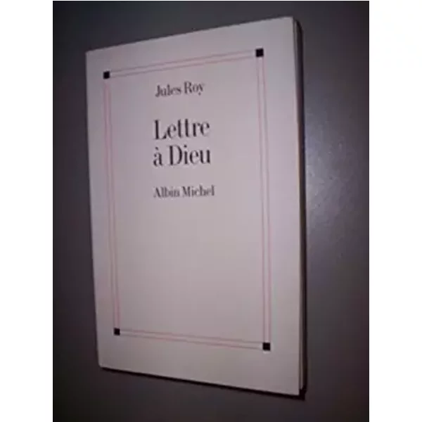 Lettre A Dieu-image