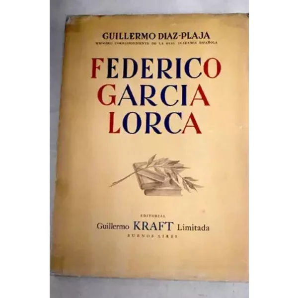 Federico GarcíA Lorca: Estudios CríTico - Guillermo DíAz-Plaja-image
