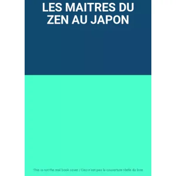 Les Maitres Du Zen Au Japon-image