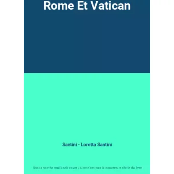 Rome Et Vatican - Santini - Loretta Santini-image
