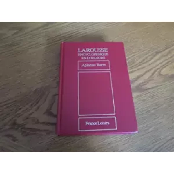 Tome 2 - Alplanat - Barre - Larousse EncyclopéDique En Couleurs-image
