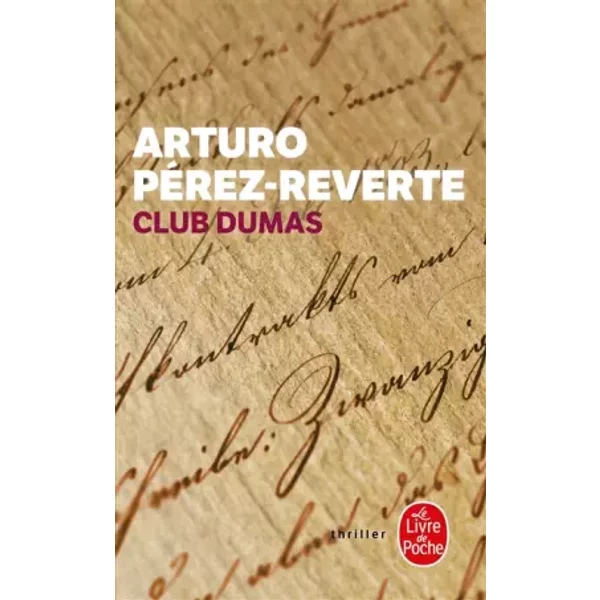 Club Dumas - Arturo PEREZ-REVERTE-image