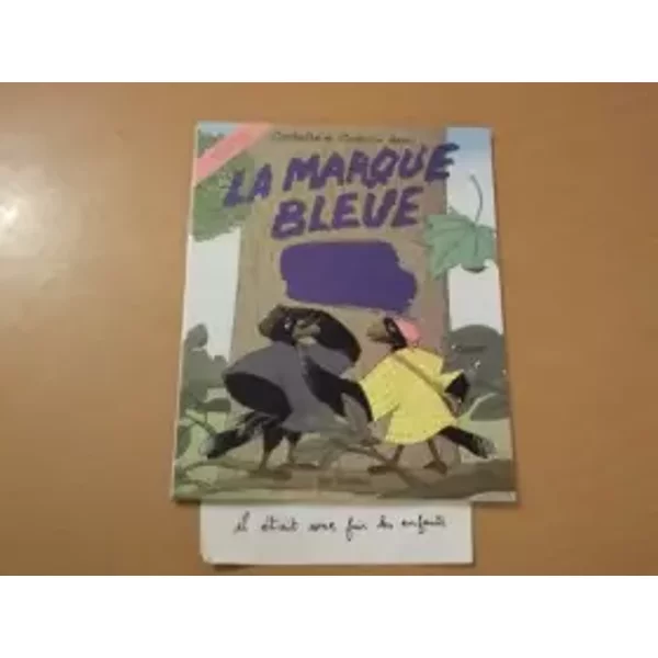 Corbeille Et Corbillo Dans La Marque Bleue - Yvan Pommaux-image