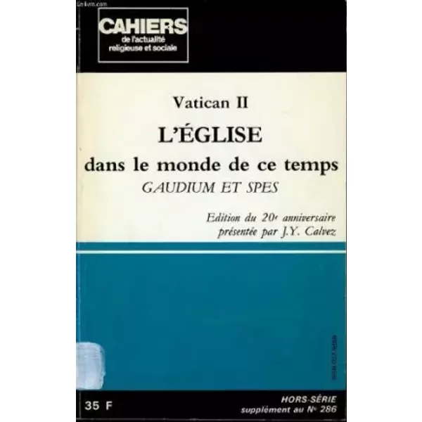 Vatican Ii : L'éGlise Dans Le Monde De Ce Temps-image