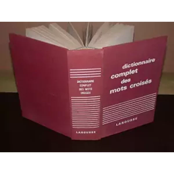Dictionnaire Complet DES Mots Croises - Augé, Gillon, Hallier-Larousse, Moreau, Collectif-image