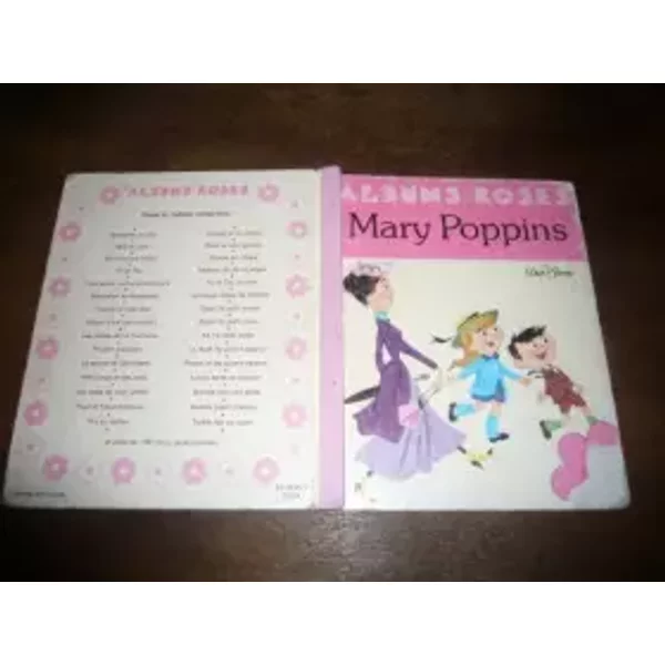 Mary Poppins Walt Disney Hachette Albums Roses 1978 - Walt Disney-image