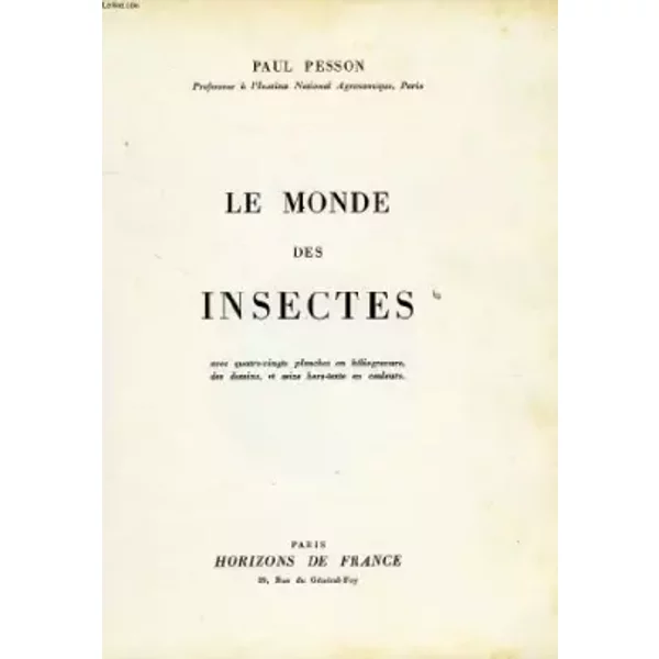 Le Monde Des Insectes - Pesson (Paul)-image