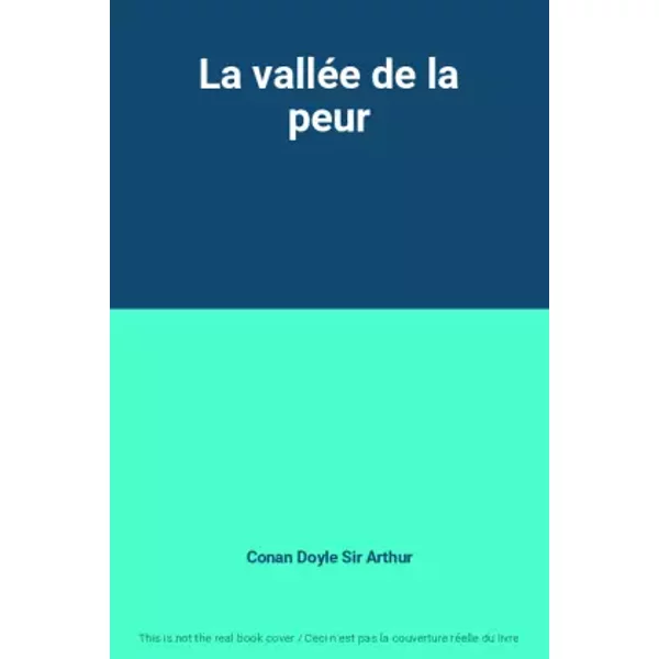 La ValléE De La Peur - Conan Doyle Sir Arthur-image