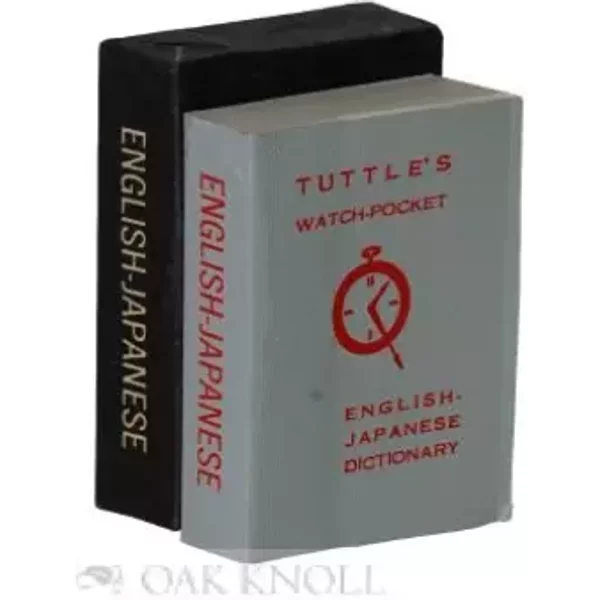 TUTTLE'S WATCH-POCKET ENGLISH-JAPANESE DICTIONARY.
