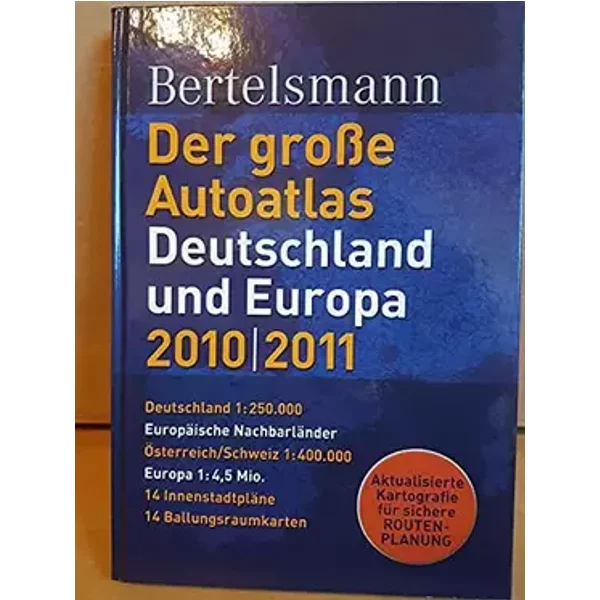 Bertelsmann Der Grosse Autoatlas - Deutschland und Europa 2006/2007