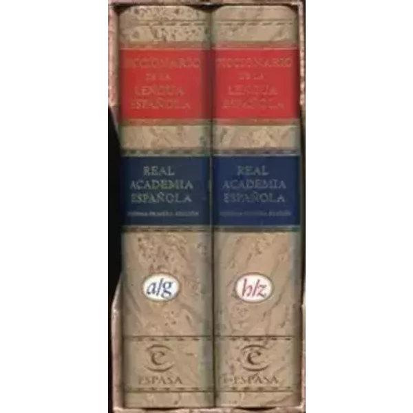 Diccionario de la Lengua Espanola. 2 Bände. Vigesima Promera Edicion. - Real Academia Espanola: