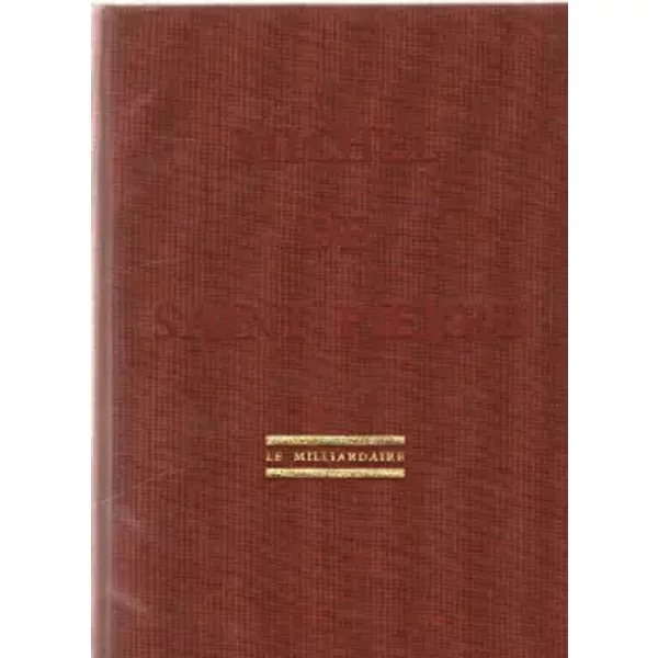Le Milliardaire - De Saint Pierre Michel-image