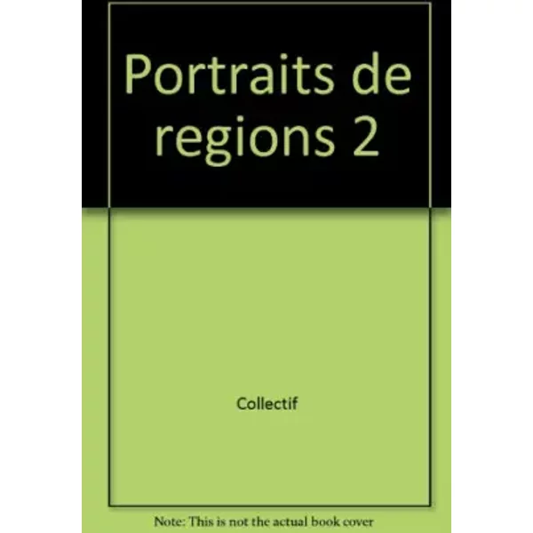 Relié - Portraits de régions 2 - Collectif
