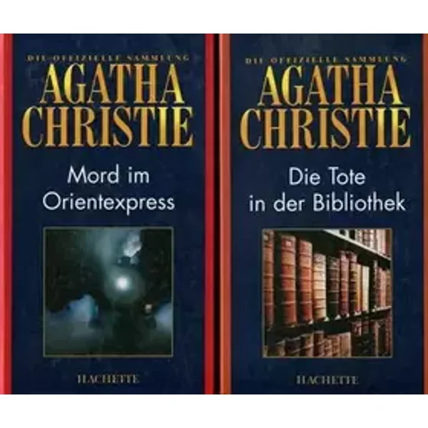 2 Krimis: Die Tote in der Bibliothek / Mord im Orientexpress - Die Offizielle Sammlung Agatha Christie